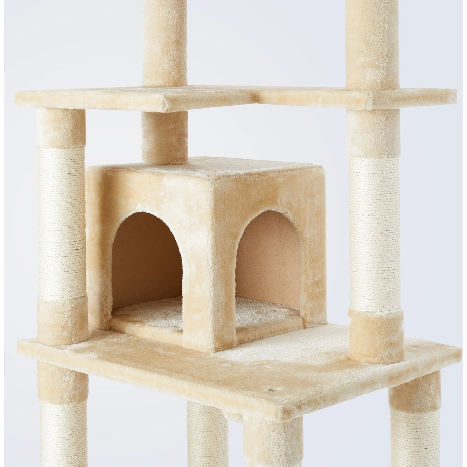 Frisco 78-in Faux Fur Cat Tree & Condo - Image 4