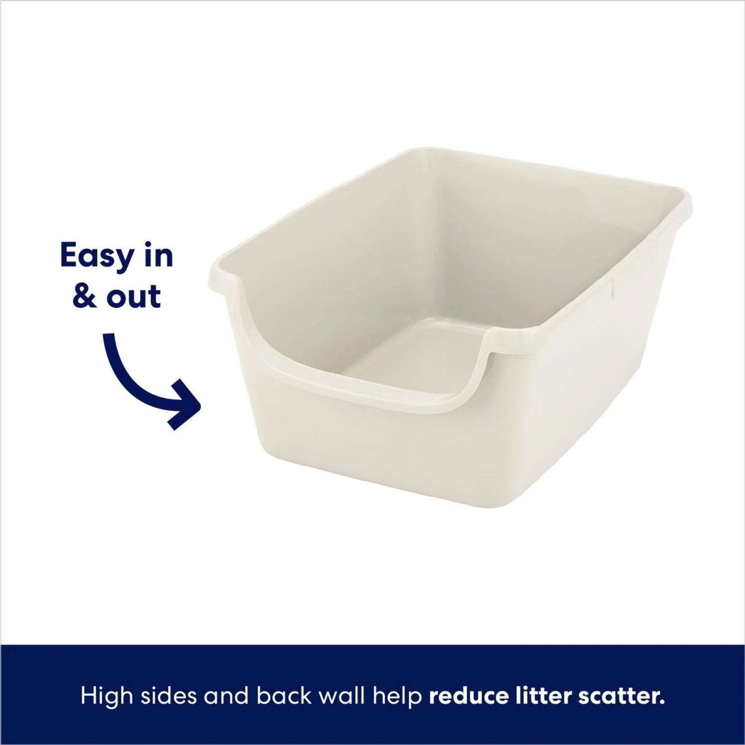 Frisco High Sided Cat Litter Box, Extra Large - Image 3