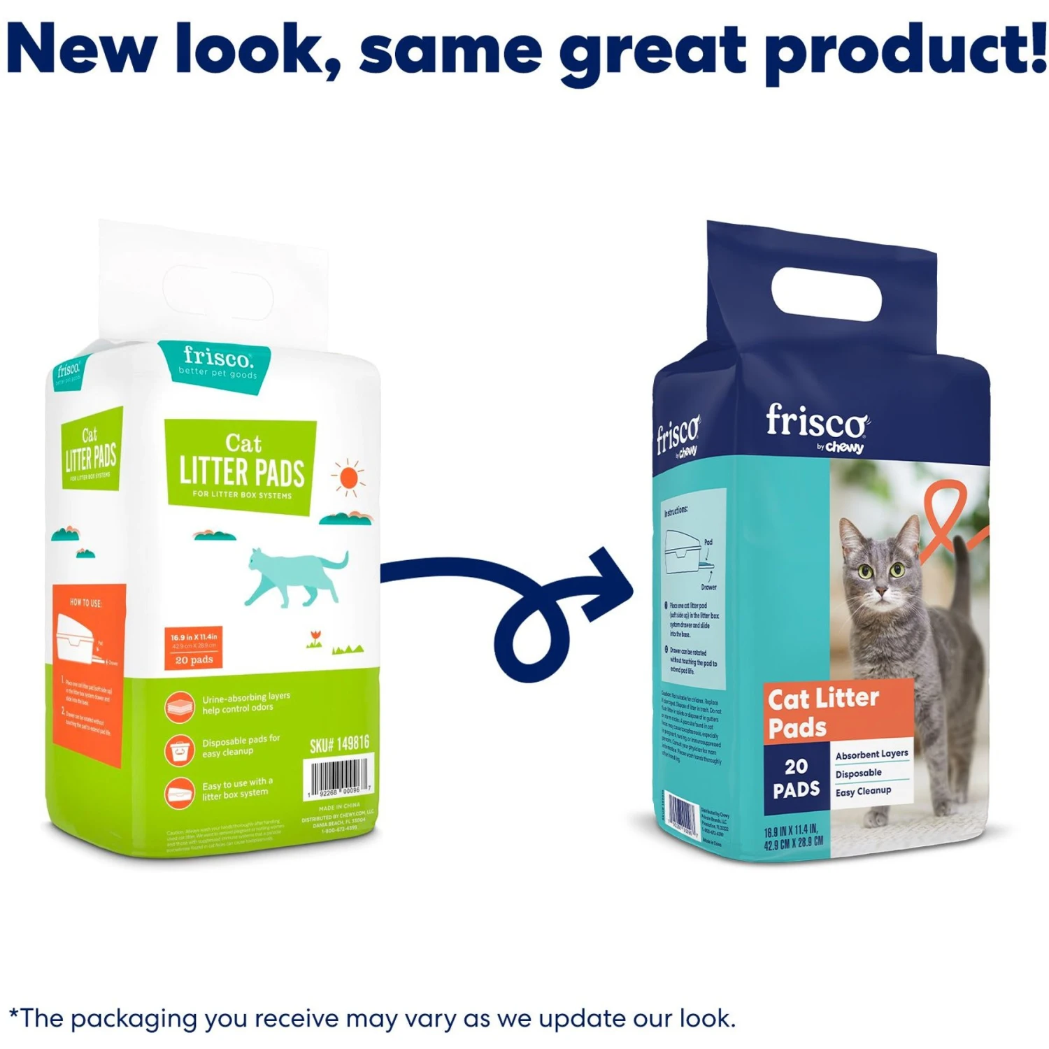 Frisco Cat Litter Pads, Unscented - Image 2