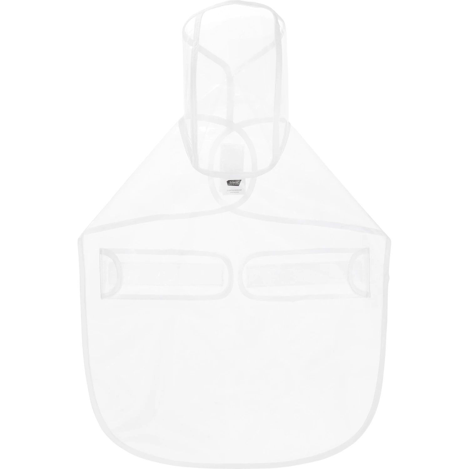 Frisco Lightweight Clear Vinyl Dog Raincoat - Image 3