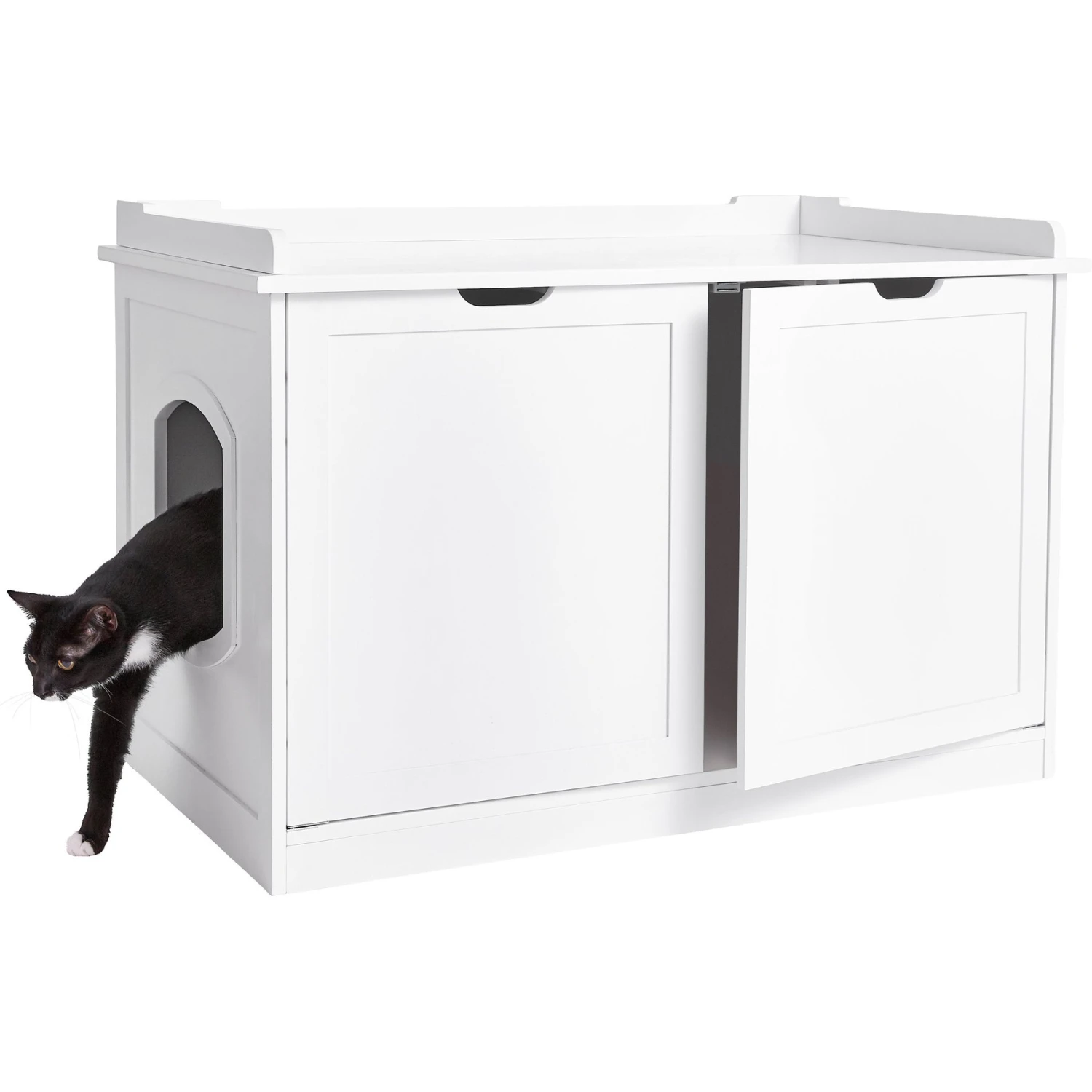 Frisco Decorative Bench Cat Litter Box Cover - Image 2