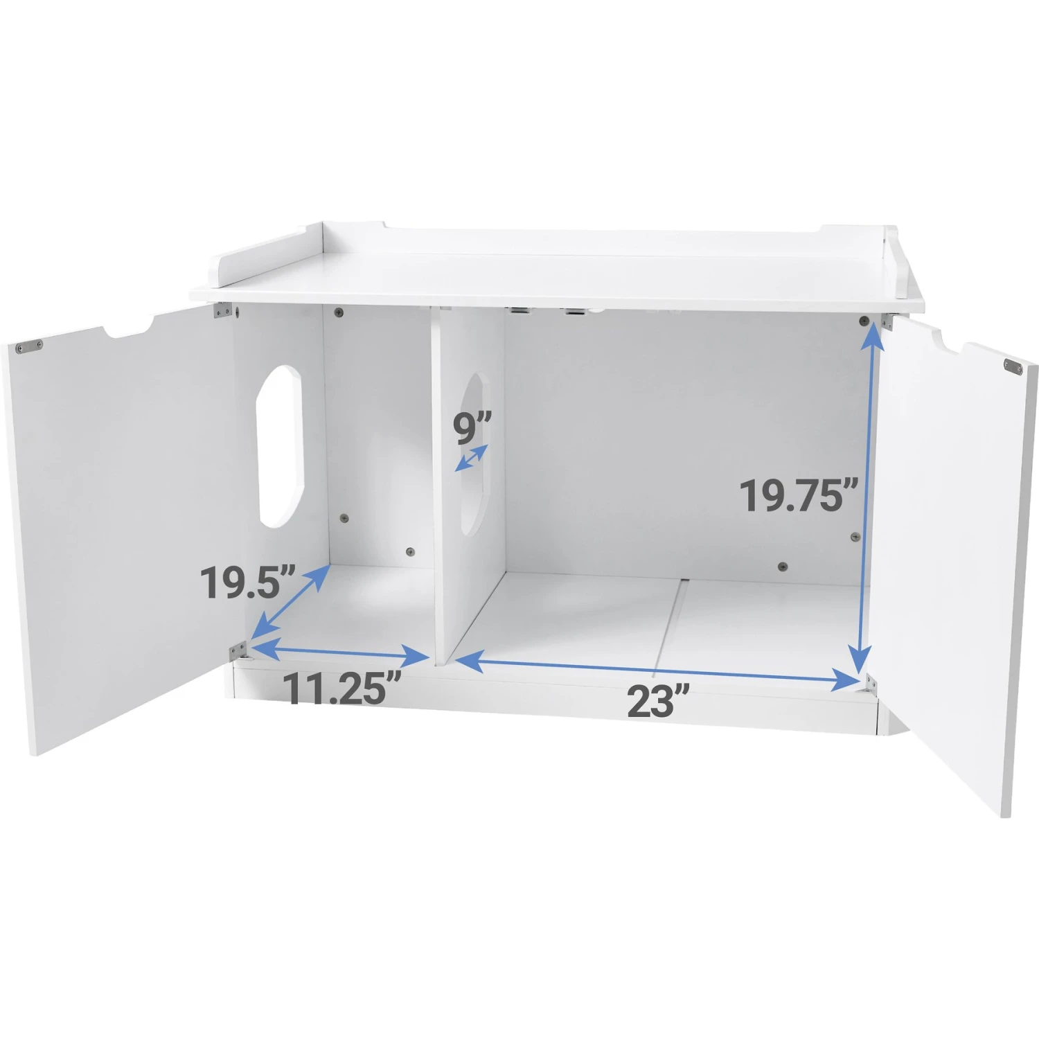 Frisco Decorative Bench Cat Litter Box Cover - Image 5