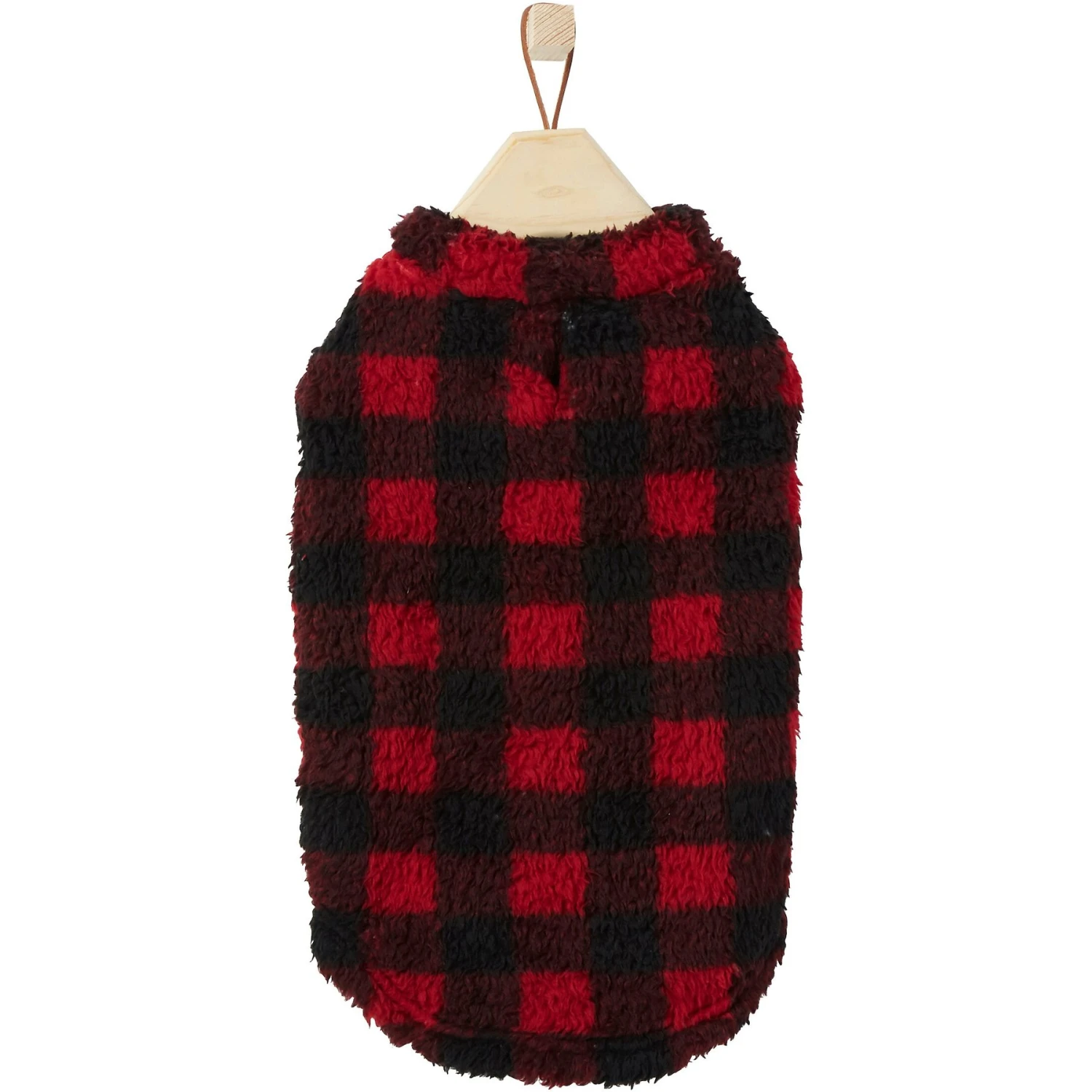 Frisco Ultra Lightweight Plaid Dog & Cat Fleece Vest - Image 4
