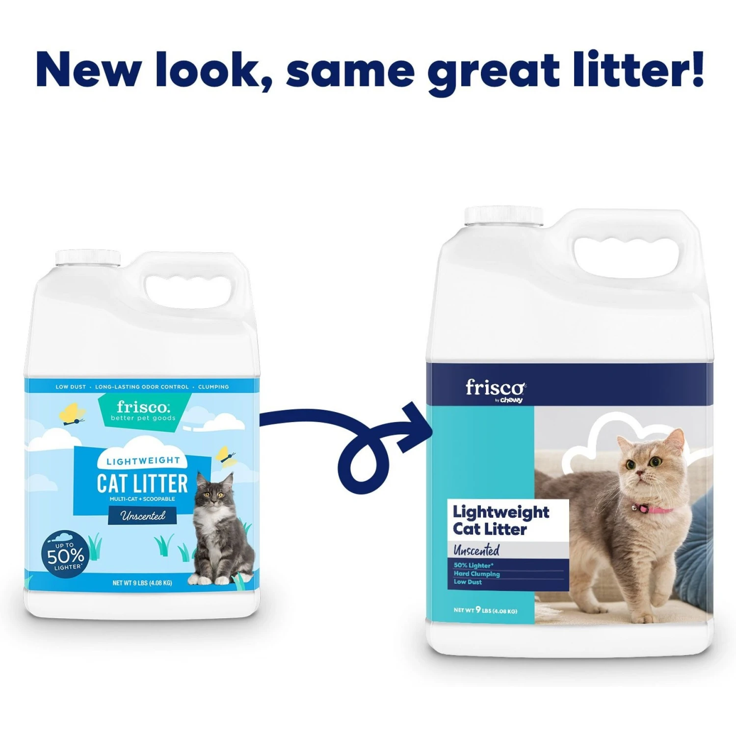 Frisco Lightweight Unscented Clumping Cat Litter - Image 2