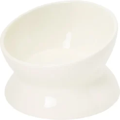 Frisco Double-Sided Ceramic Elevated Cat Bowl