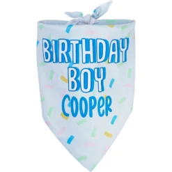 Frisco Birthday Boy Personalized Dog & Cat Bandana