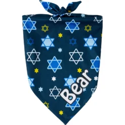 Frisco Hanukkah Personalized Dog & Cat Bandana