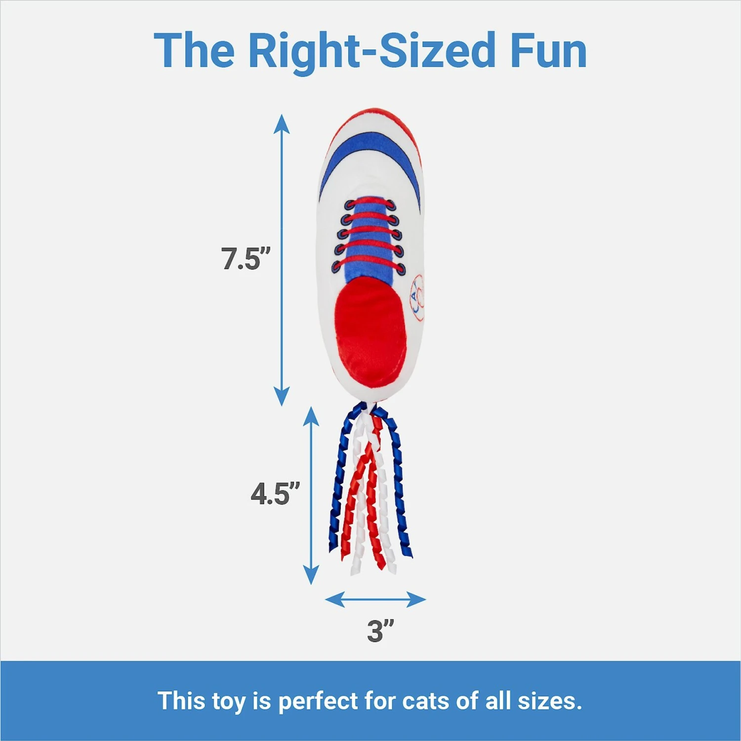 Frisco Baseball Cleat Cat Toy - Image 2