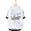 Frisco Woof Tiedye Print Dog & Cat Hoodie