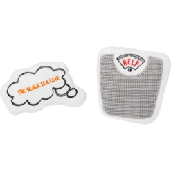 Frisco Scale & Message Bubble Plush Cat Toy With Catnip, 2 Count