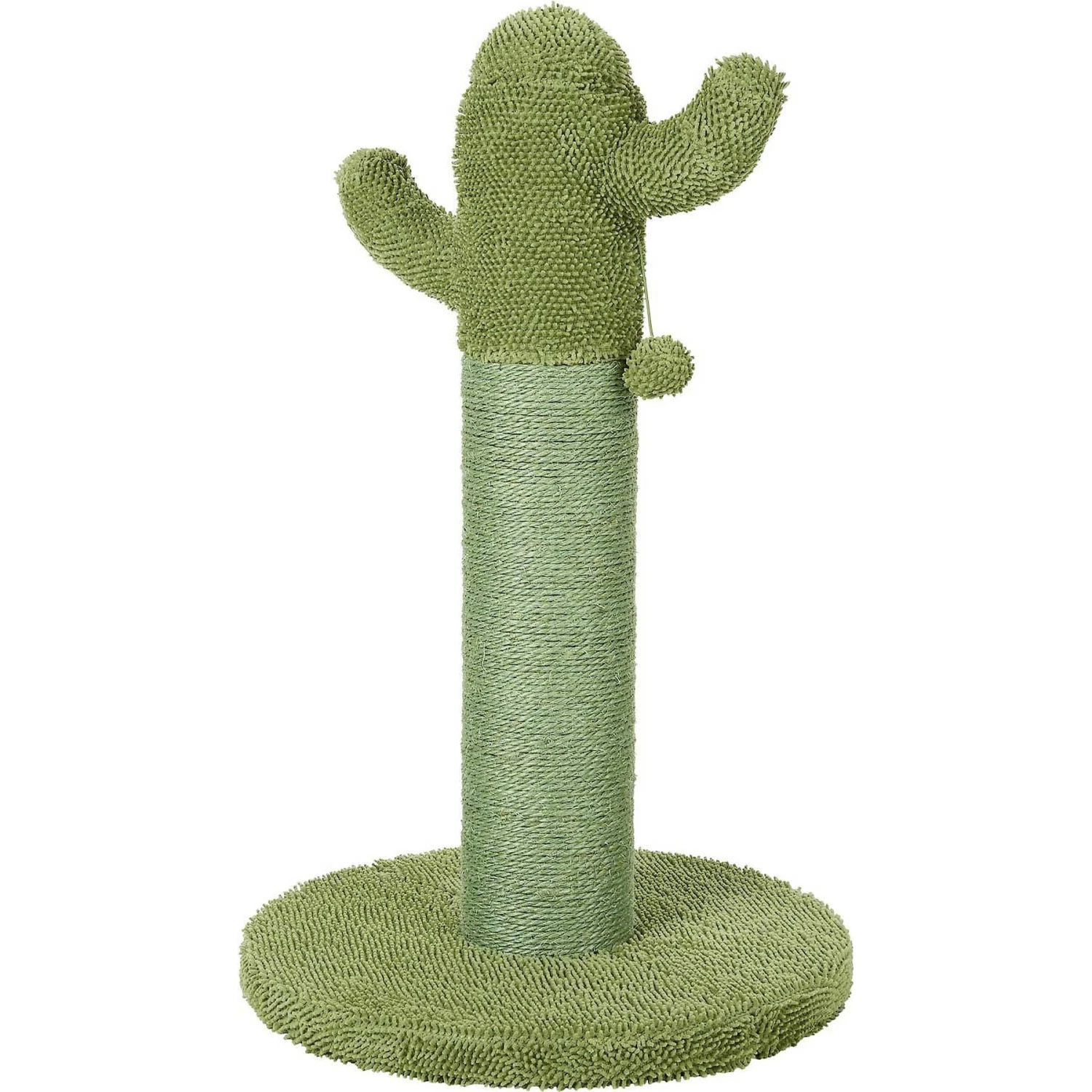 Frisco Cactus Cat Scratching Post & Frisco Taco Plush Cat Toy With Catnip - Image 2