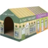 Frisco Halloween A-Paw-Thecary & Chop House Cardboard Cat House With Catnip