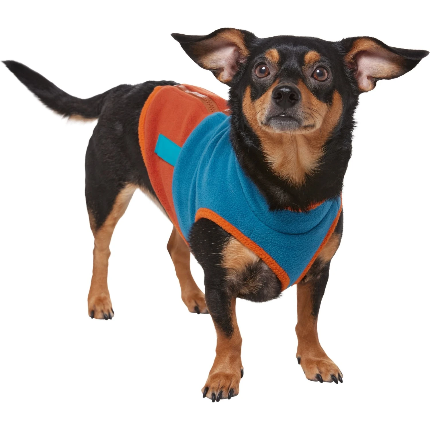 Frisco Light Weight Utility Colorblock Fleece Dog & Cat Vest - Image 3